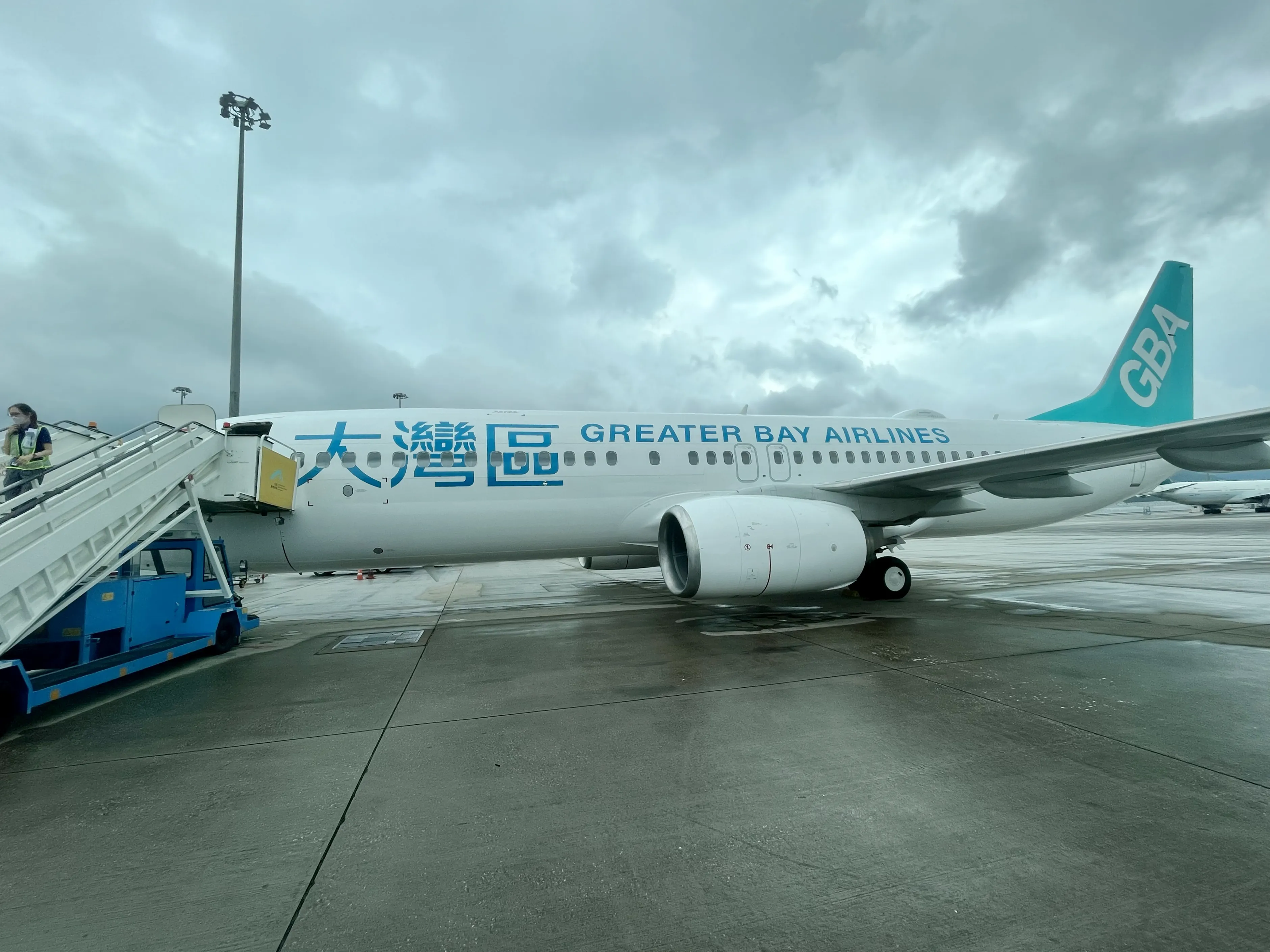 大湾区航空的737-800