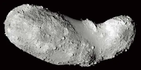 小行星糸川全貌图，JAXA