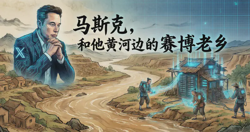 Featured image of post 马斯克，和他黄河边的赛博老乡